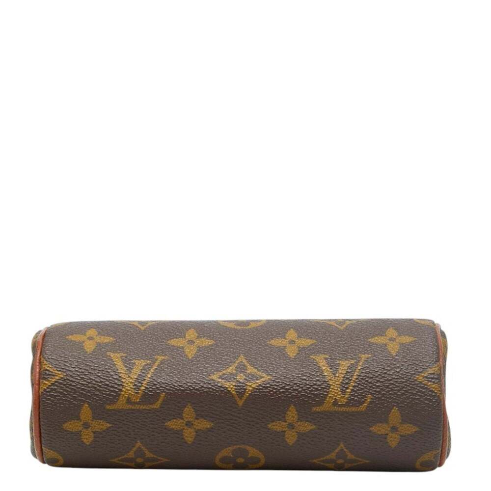 Louis Vuitton Monogram Papillon Handbag with Pouch, Brown Leather, Women's LO... - Picture 3 of 8